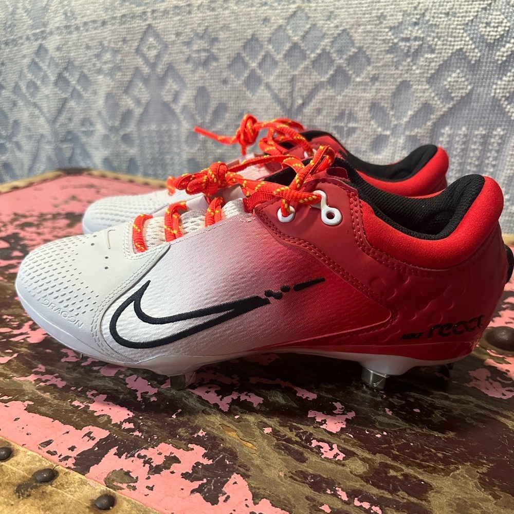 NIKE Hyperdiamond 4 Pro Metal Women’s Softball Cleats Sz 9